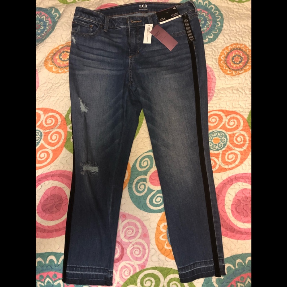 ANA skinny ankle jeans